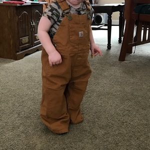Carhartt boys 12m overalls